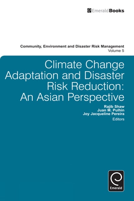 Book cover image for Climate Change Adaptation and Disaster Risk Reduction ISBN: 9780857244857